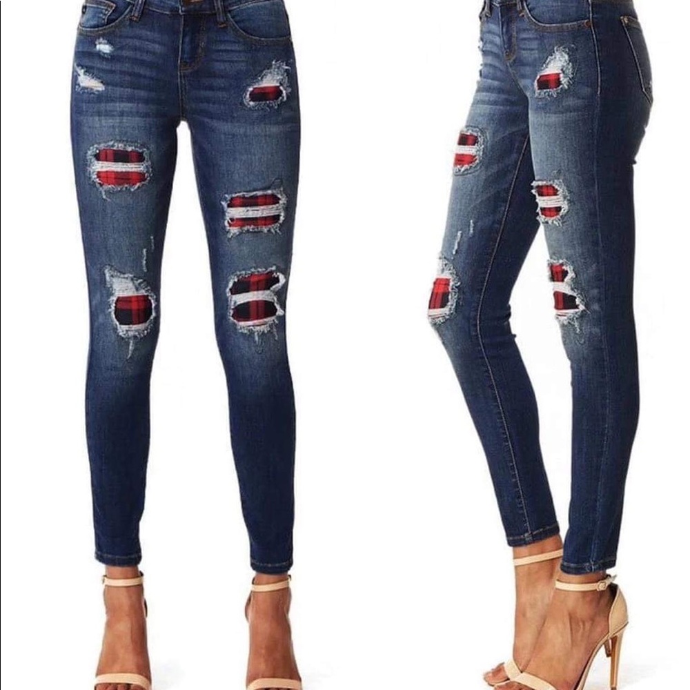 Patch jeans